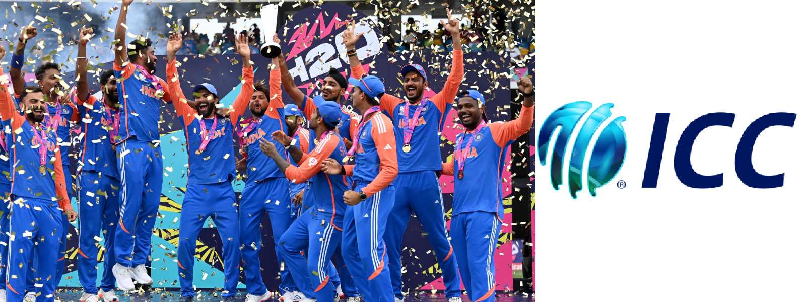T20 ශ්‍රේණිගතකිරීම්වලින් ඉන්දීය කණ්ඩායම පෙරමුණට